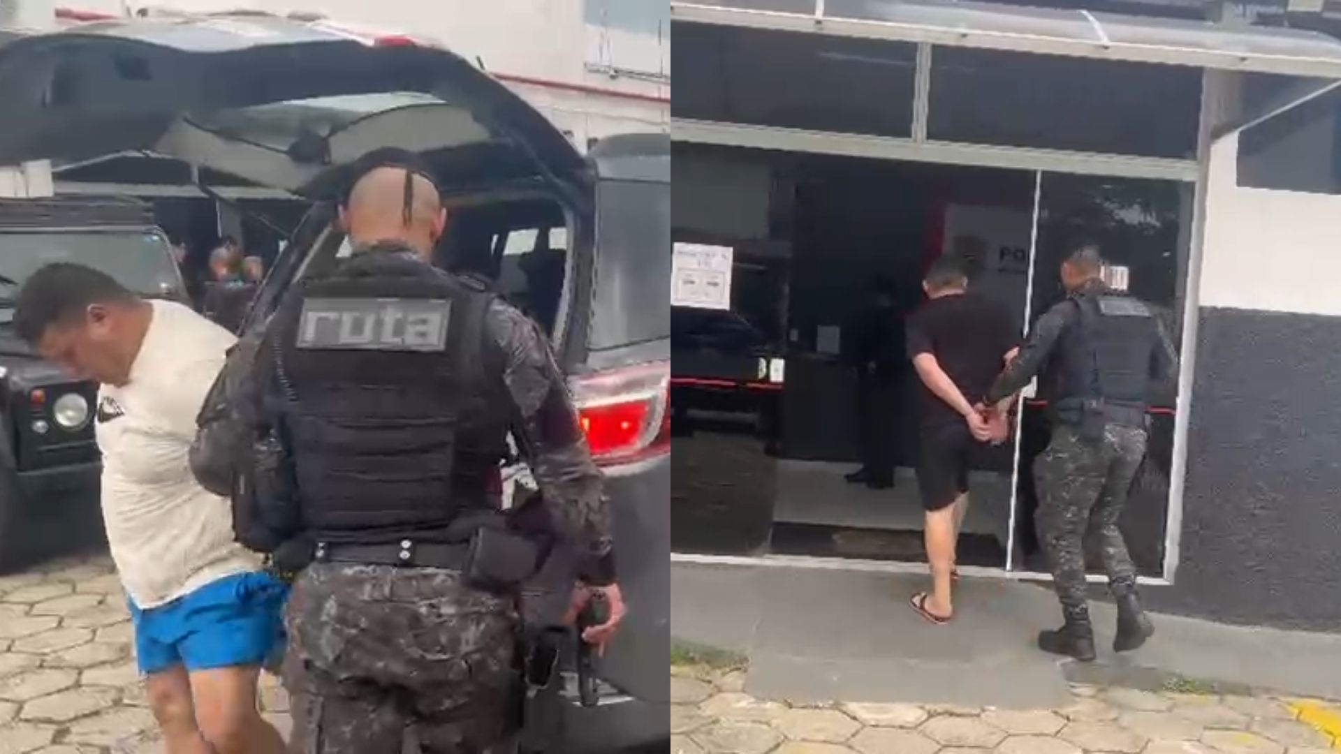 Homens procurados pela Justiça foram presos em Ubatuba