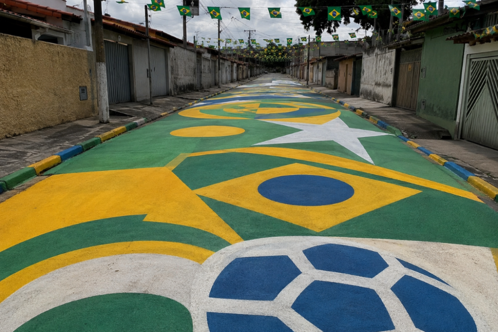 Prefeitura de São José dos Campos publicou nesta quarta-feira (6) novas regras para moradores que querem decorar ruas para a Copa do Mundo