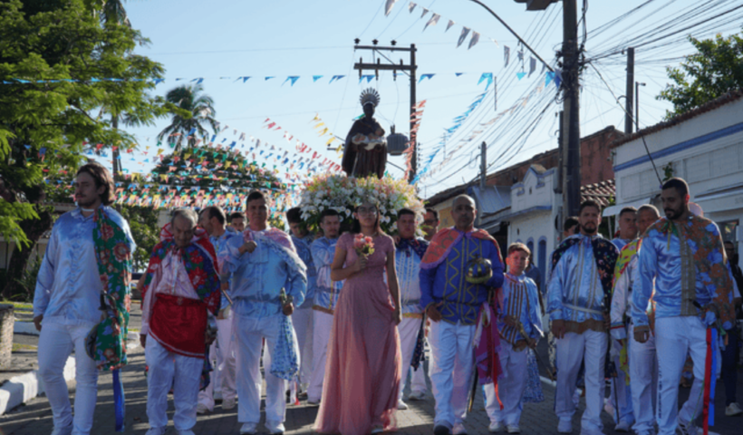 A Congada de São Benedito de Ilhabela inicia a programação nesta sexta-feira (15) no Centro Histórico da cidade