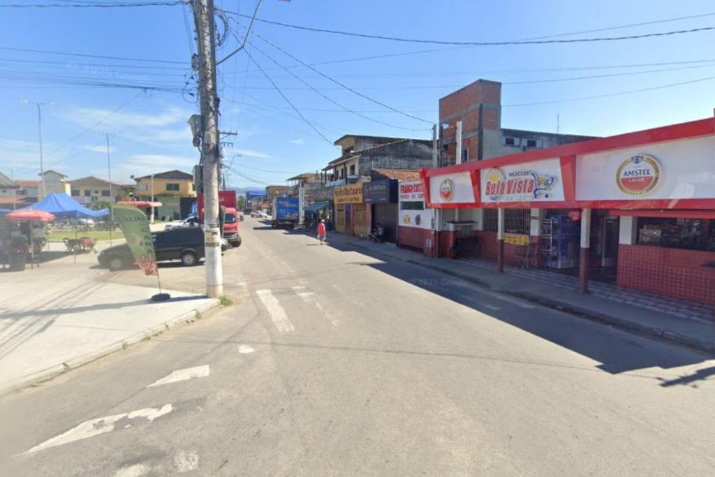 Imagem da Avenida José da Costa Pinheiro Júnior, onde foi registrado um homicídio em Caraguatatuba