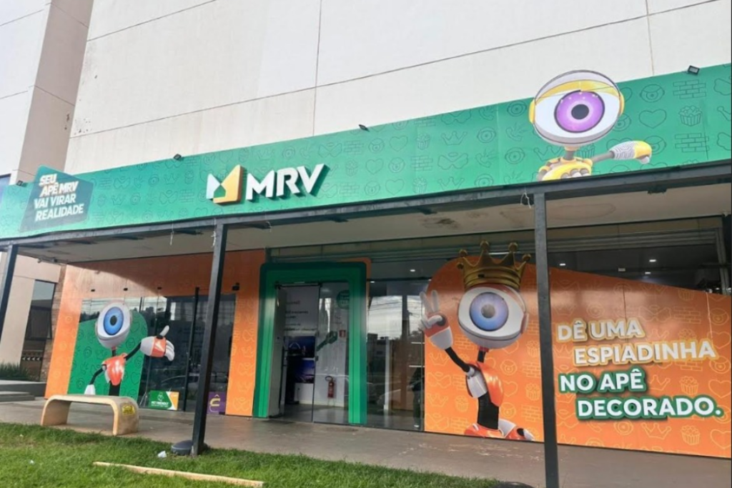 Fachada da MRV com oportunidades de compra de apartamento