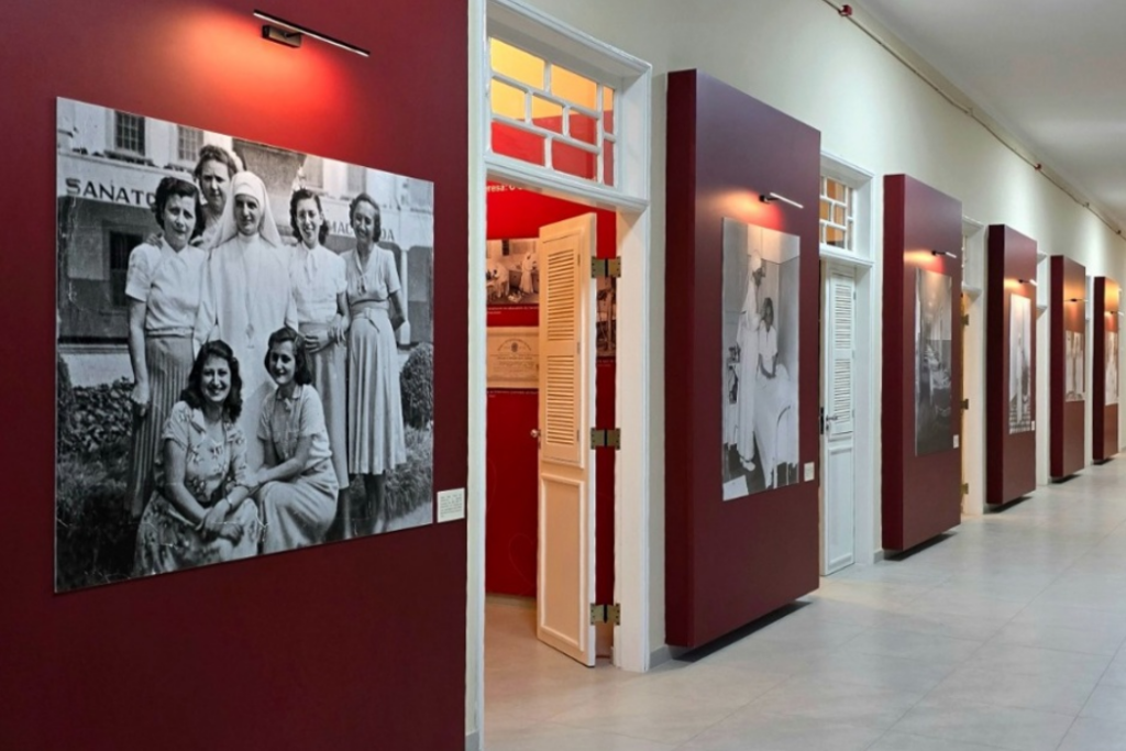 Memorial de Madre Maria Teresa reúne fotos históricas e ambientes restaurados que retratam a trajetória da religiosa