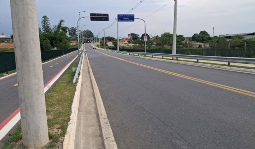 Manutenção viária na ligação entre São José dos Campos e Jacareí terá interdição parcial entre 1º e 5 de junho de 2026.