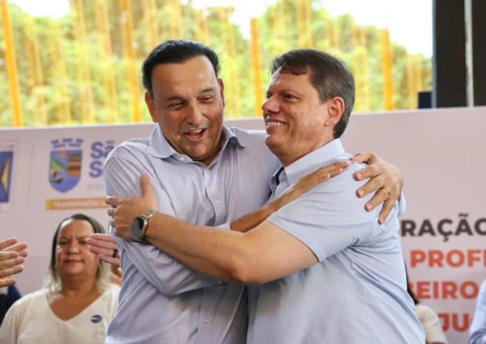 Felicio Ramuth (MDB) foi escolhido por Tarcísio como vice em sua chapa à reeleição no estado de SP