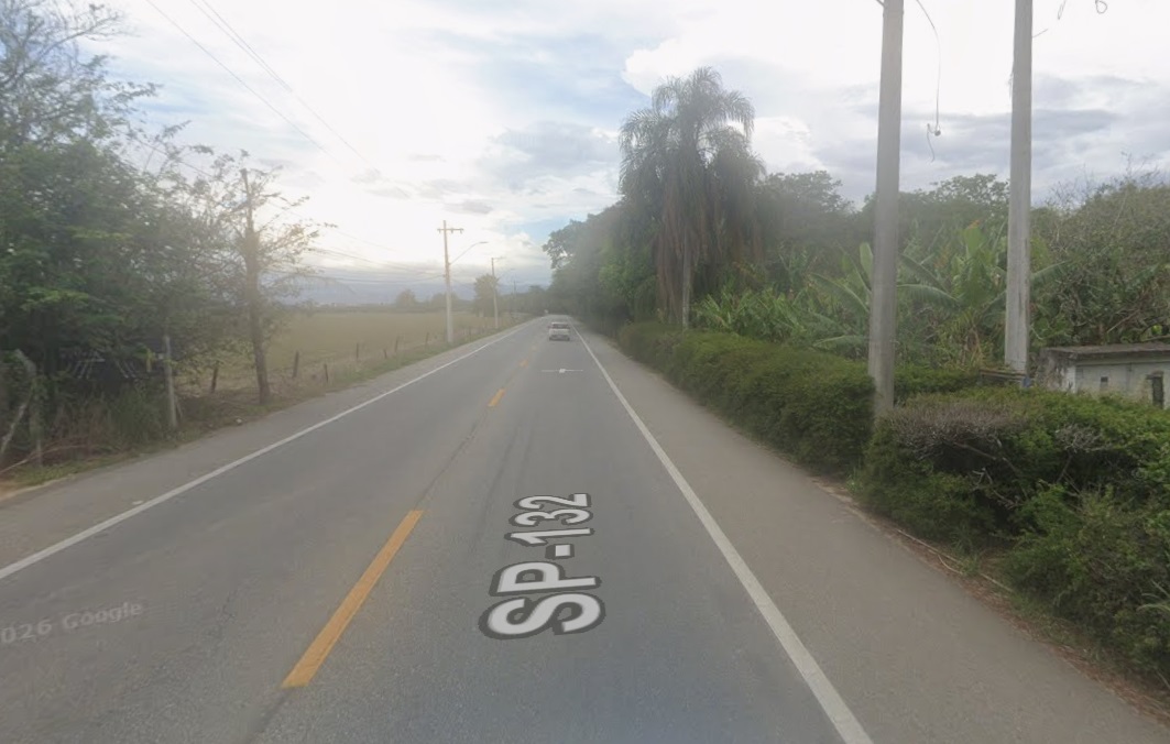 SP-132, rodovia onde uma mulher de 65 anos morreu em acidente de carro em Pinda