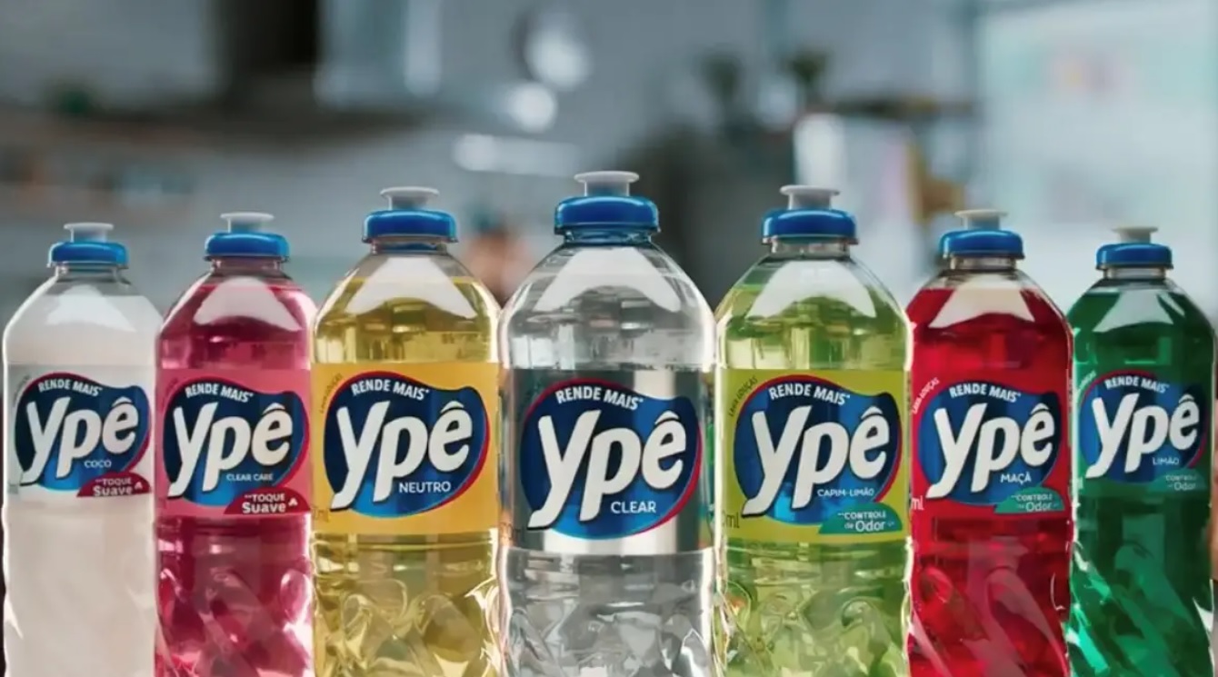 detergentes da Ypê