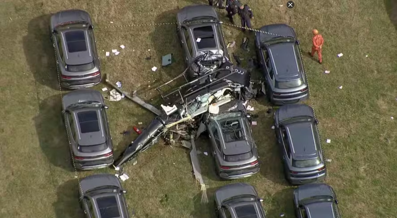 VÍDEO: Queda de helicópteros deixa ao menos 6 mortos no Rio