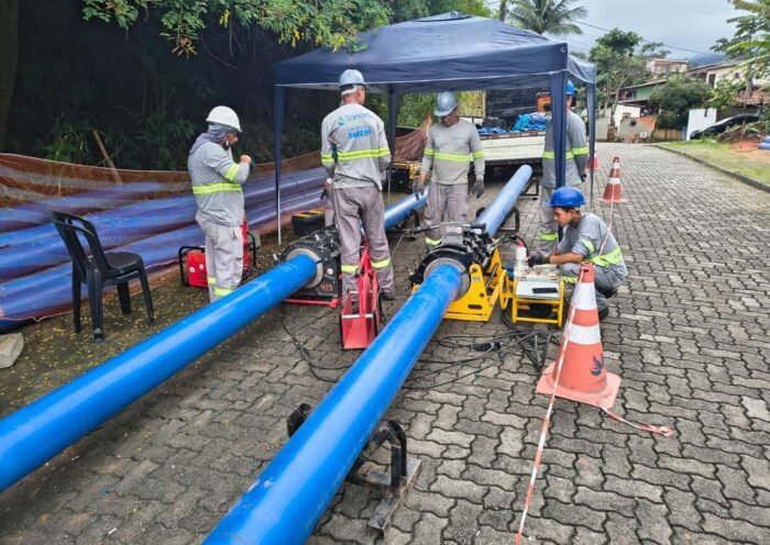 Obra da Sabesp altera trânsito em bairros de Ilhabela