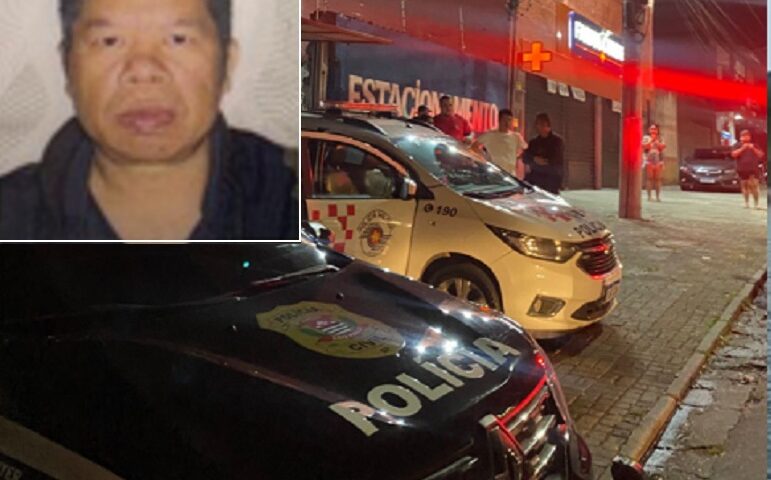 Comerciante chinês morreu na noite do dia 22 de novembro. Foto: Divulgação/Polícia