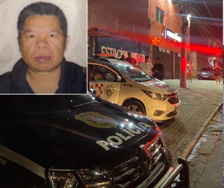 Comerciante chinês morreu na noite do dia 22 de novembro. Foto: Divulgação/Polícia