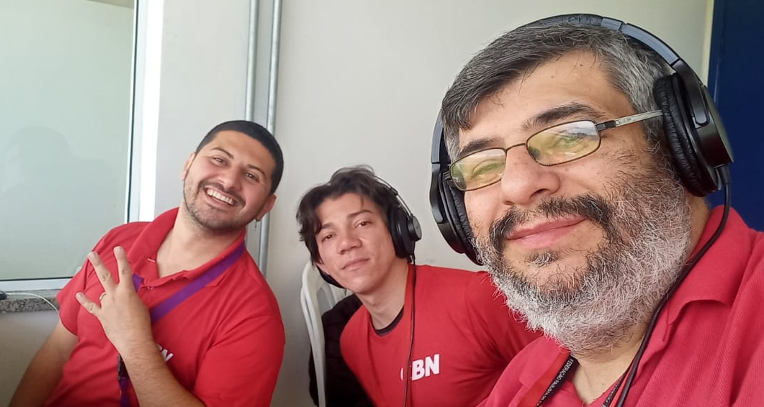 Mário Mello, Pedro Bavuso e Edney Santos
