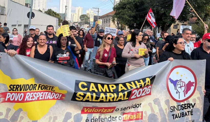 Greve dos servidores de Taubaté