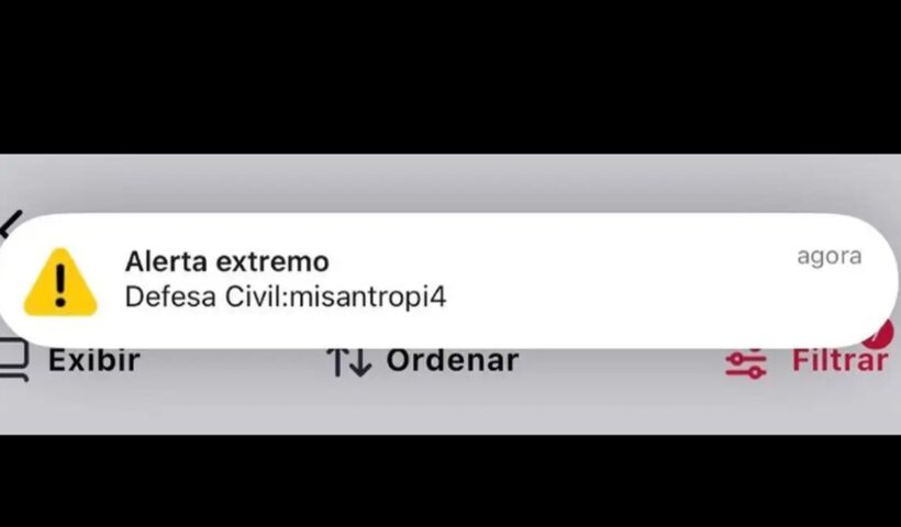 Sistema de alerta da Defesa Civil segue suspenso após invasão hacker