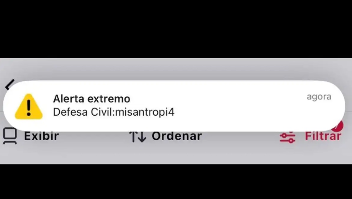 Sistema de alerta da Defesa Civil segue suspenso após invasão hacker