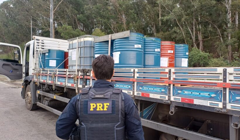 Fiscalização de produtos perigosos na Dutra