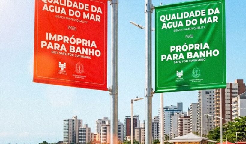 Vovas bandeiras; Litoral Norte registra apenas 1 praia imprópria para banho, diz CETESB