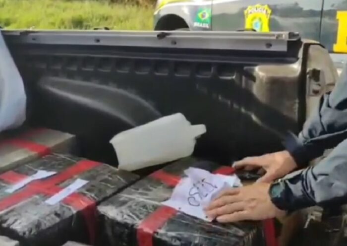 drogas apreendidas em veículo acidentado em Caçapava