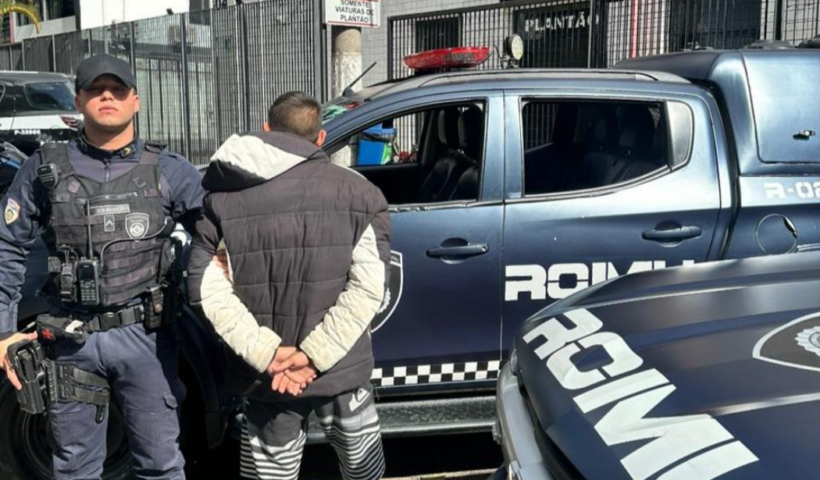 Adolescente é detido pela GCM e drogas são apreendidas no bairro Esplanada Santa Terezinha, em Taubaté, durante patrulhamento.