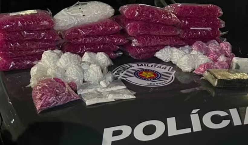 Polícia Militar prende homem com 6,1 kg de cocaína em Jacareí durante operação do BAEP nesta quarta-feira (10).