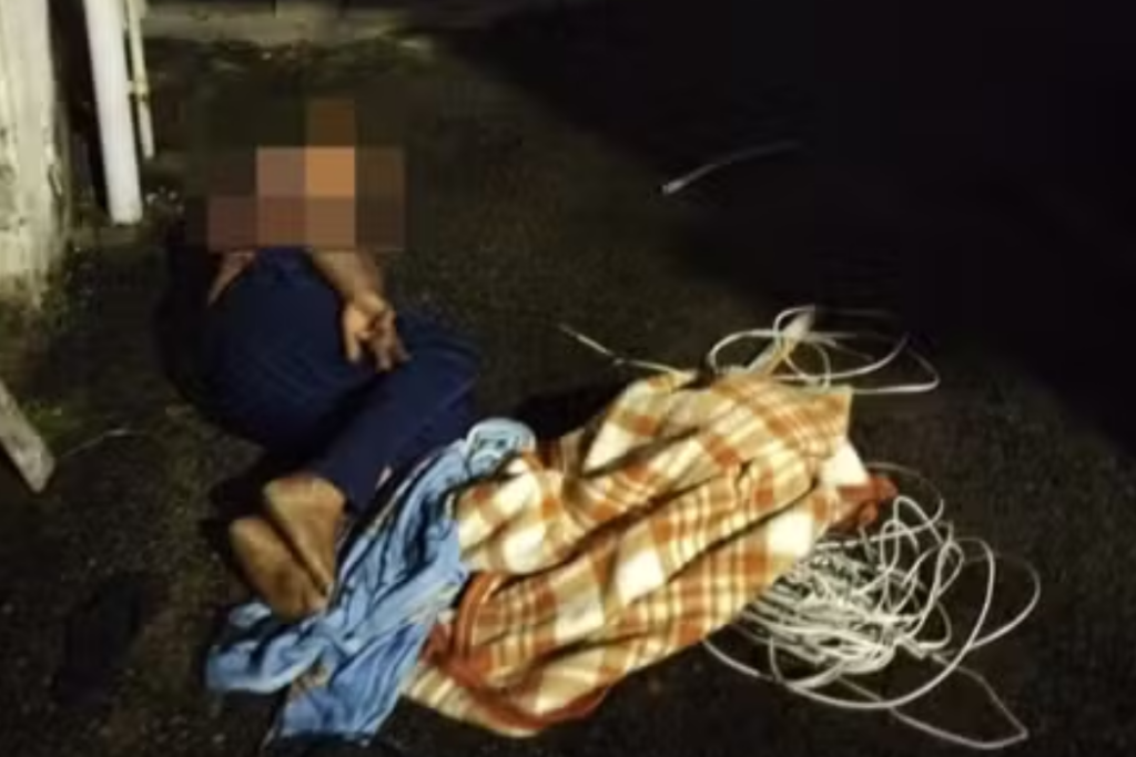 Homem de 36 anos é preso após tentar furtar fios do estacionamento do 1º Distrito Policial de São José dos Campos.
