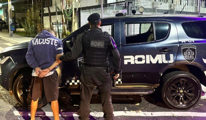 Homem é preso por tráfico de drogas durante a Operação Impacto Integrada em Taubaté. GCM apreende entorpecentes, dinheiro e celular