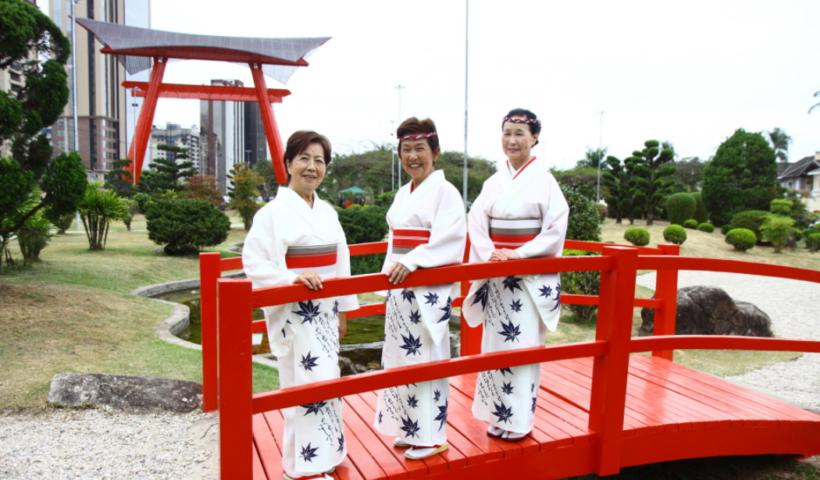 São José dos Campos realiza evento na Praça do Torii para celebrar os 118 anos da imigração japonesa no Brasil com apresentações culturais