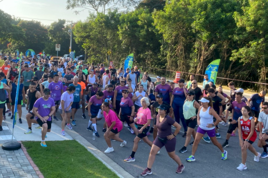 Jacareí realiza Treinão de Corrida e Caminhada “Verde e Amarelo”, no bairro São Silvestre, com percursos de 5 km, 8 km e caminhada