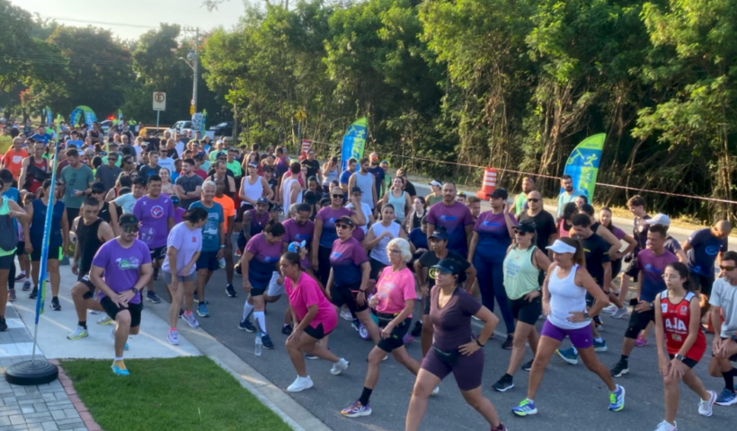 Jacareí realiza Treinão de Corrida e Caminhada “Verde e Amarelo”, no bairro São Silvestre, com percursos de 5 km, 8 km e caminhada