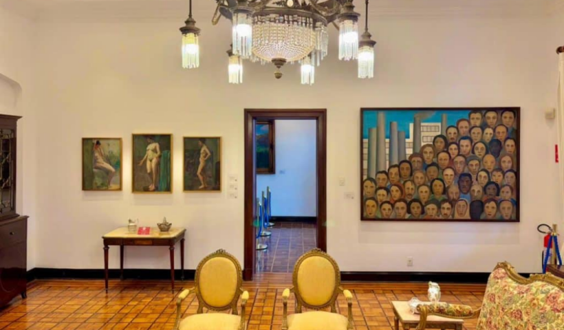 O Palácio Boa Vista, em Campos do Jordão, recebe a exposição "Tarsila do Amaral e a Volta ao Clássico", com 16 obras da artista e entrada gratuita