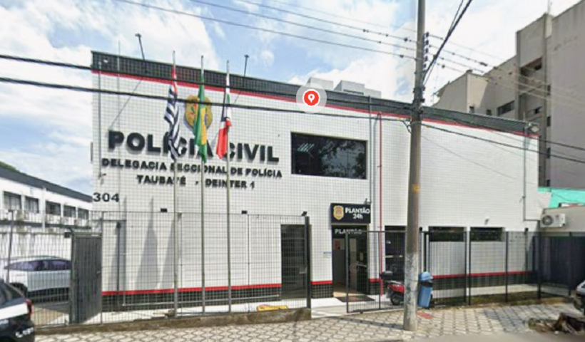Homem morre após ser baleado dentro de delegacia em Taubaté