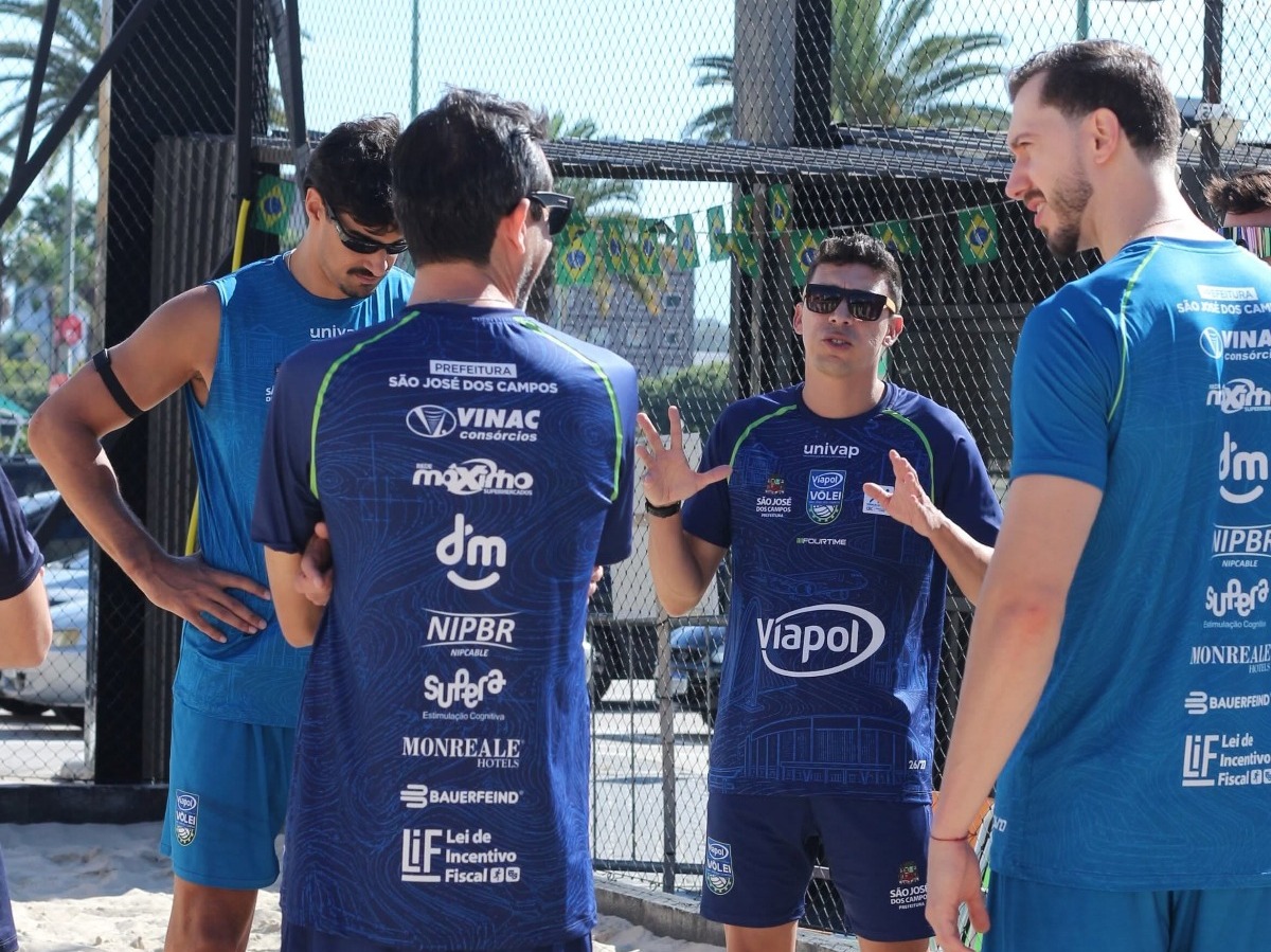 Trabalhos da pré-temporada no Vôlei São José