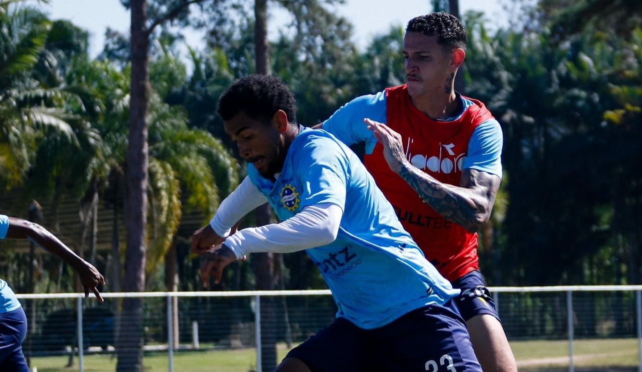 Treino do São José EC no Ninho da Águia visando a terceira rodada da Copa Paulista