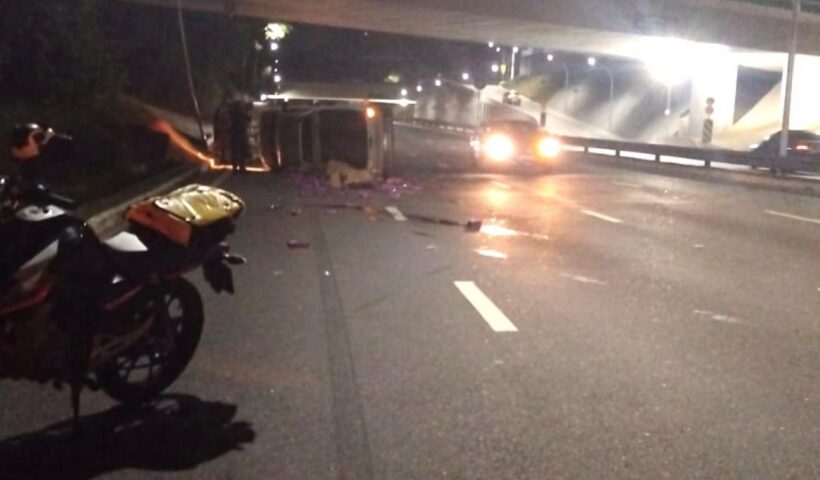 Acidente no Anel Viário em São José dos Campos