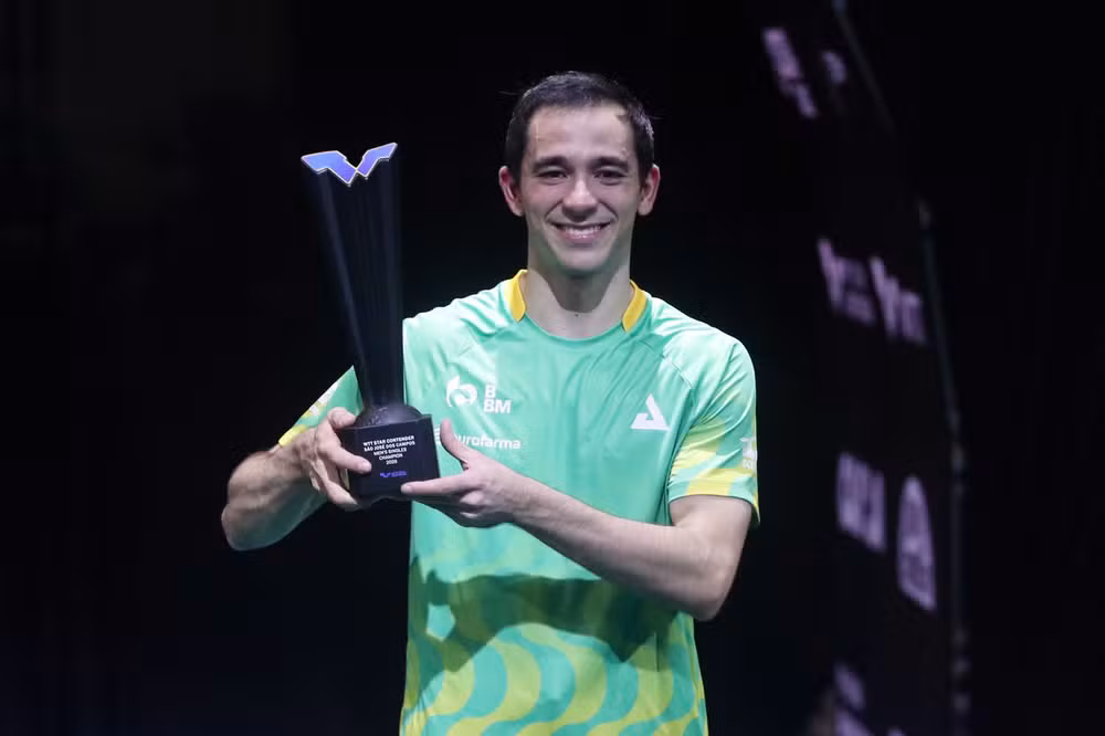 Hugo Calderano conquista WTT Star Contender em São José dos Campos