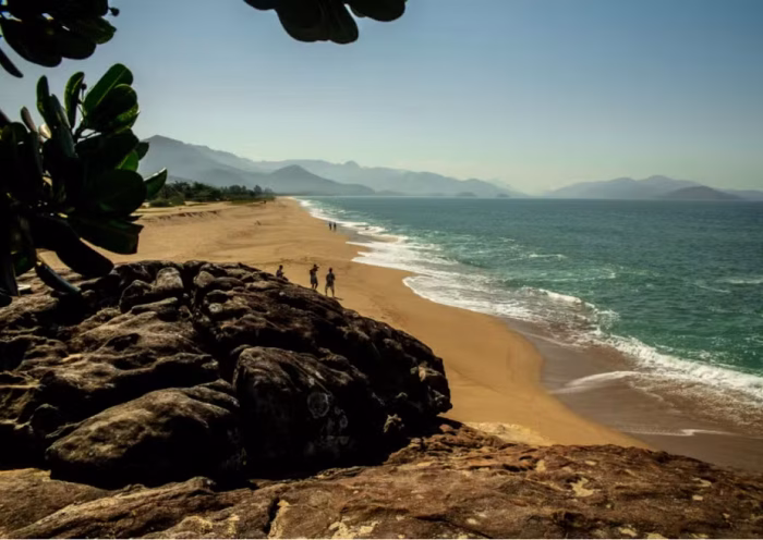 Praia do Capricórnio em Caraguatatuba