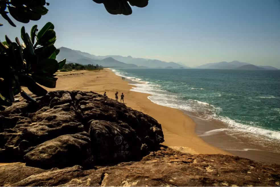 Praia do Capricórnio em Caraguatatuba