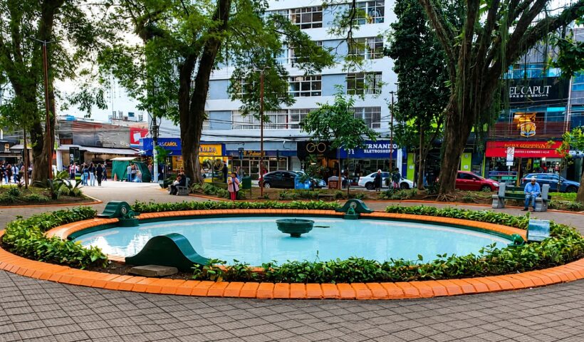 Praça do Sapo passa por revitalização no Centro de São José dos Campos