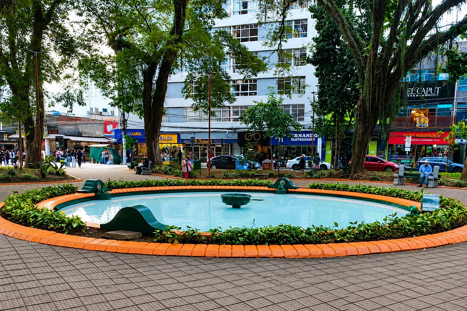 Praça do Sapo passa por revitalização no Centro de São José dos Campos