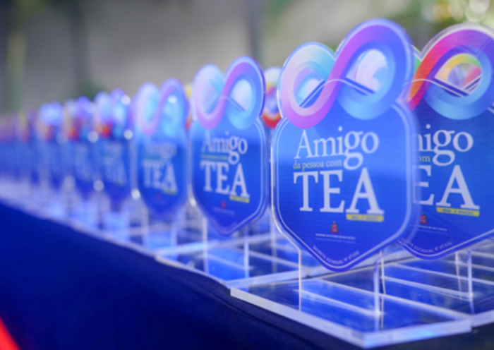 São José dos Campos recebeu o selo Amigo da Pessoa com TEA 2026, prêmio do Governo de São Paulo que reconhece ações de inclusão e apoio às pessoas com autismo.