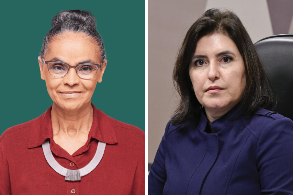 Pesquisa Datafolha aponta Marina Silva e Simone Tebet na liderança da disputa por duas vagas ao Senado em São Paulo
