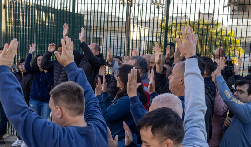 Trabalhadores da Parker Hannifin, em Jacareí