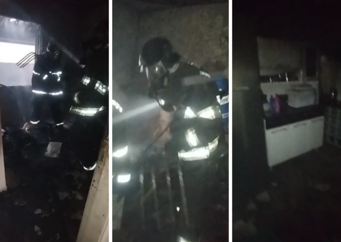 Incêndio em São Sebastião atinge casa no Porto Grande