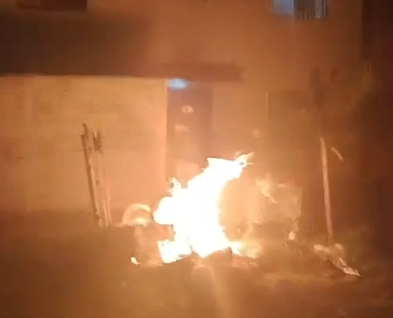 Incêndio em apartamento de Guaratinguetá deixa 2 feridos