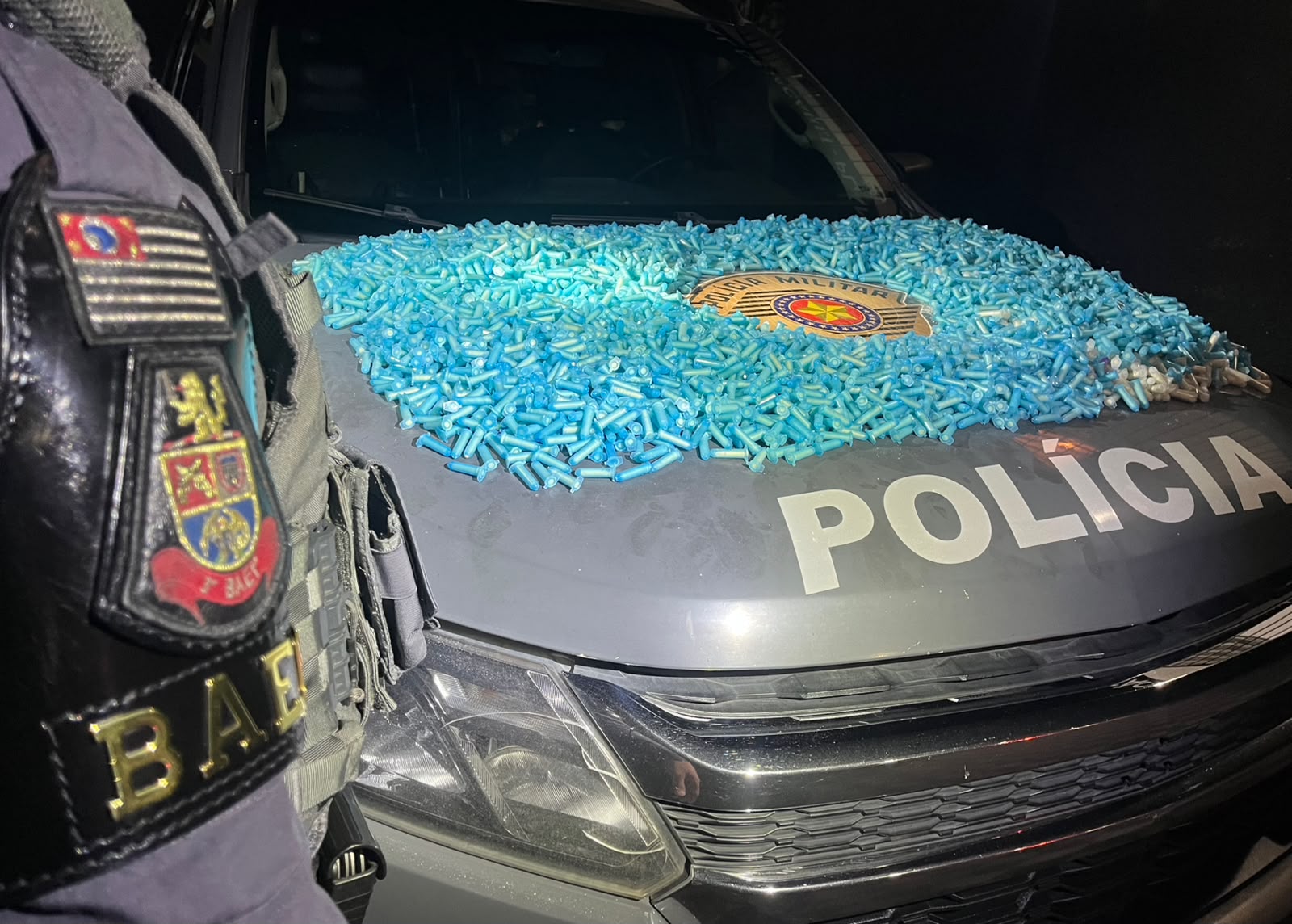 BAEP apreende 9,2 kg de cocaína em casa em Jacareí