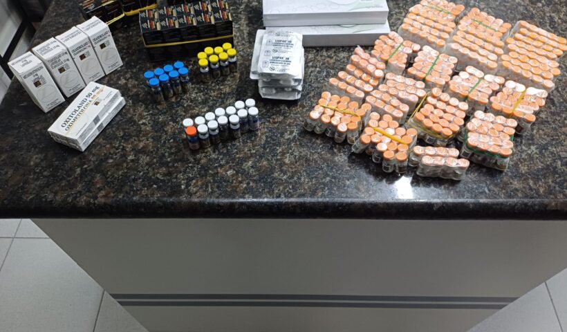 Medicamentos irregulares apreendidos