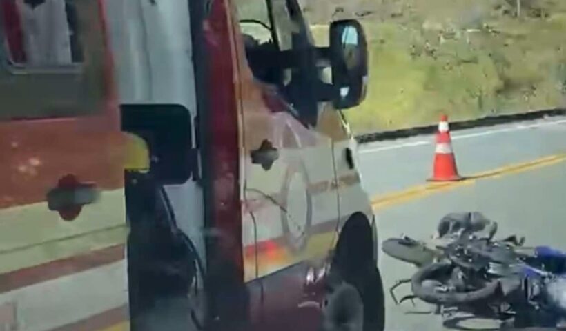 Motociclista de 50 anos morre após acidente em estrada do Vale