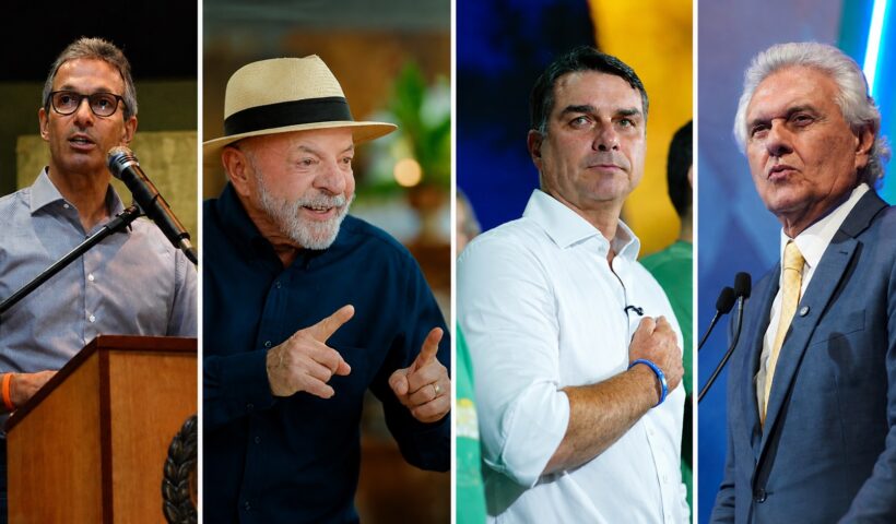 Campanha presidencial começa com atos de Lula, Flávio e principais candidatos pelo país
