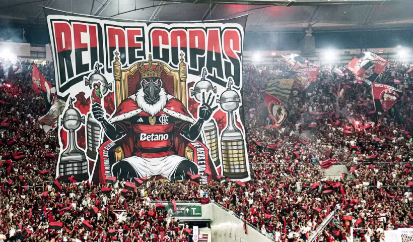 O Flamengo aparece na liderança da preferência nacional, com 22% dos brasileiros declarando torcer pelo clube.