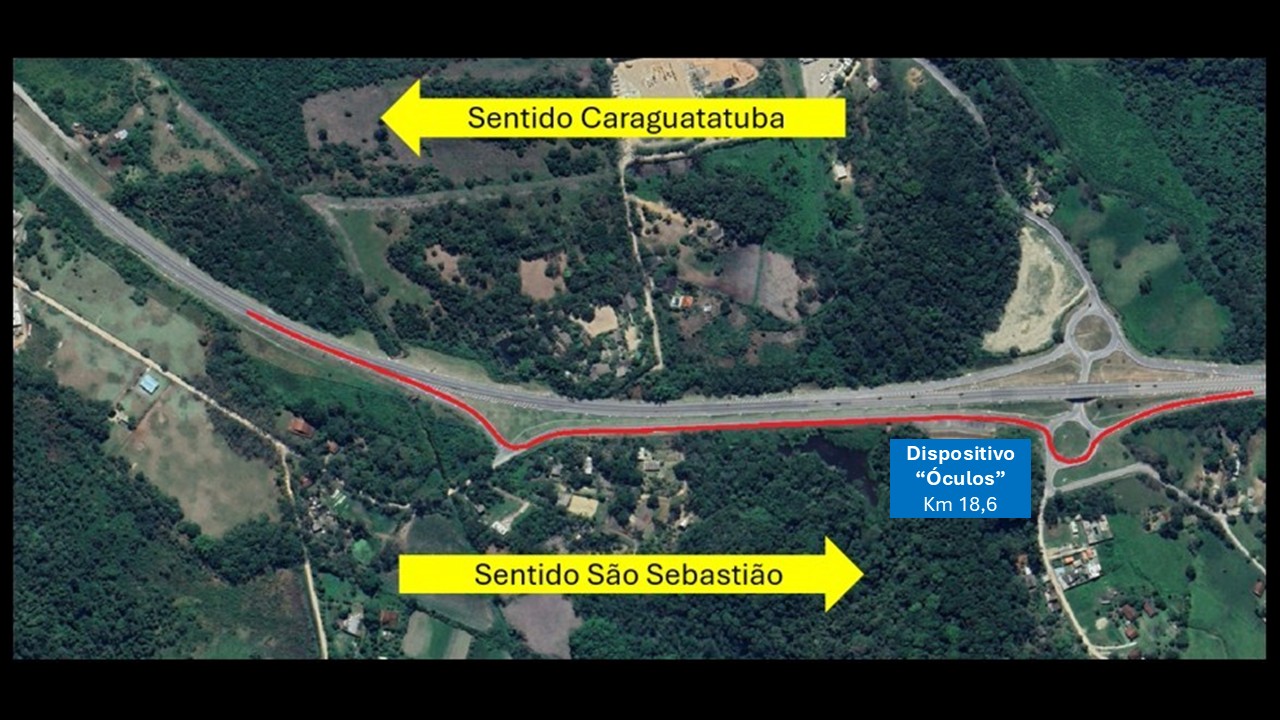 Obra no Contorno Sul da Tamoios