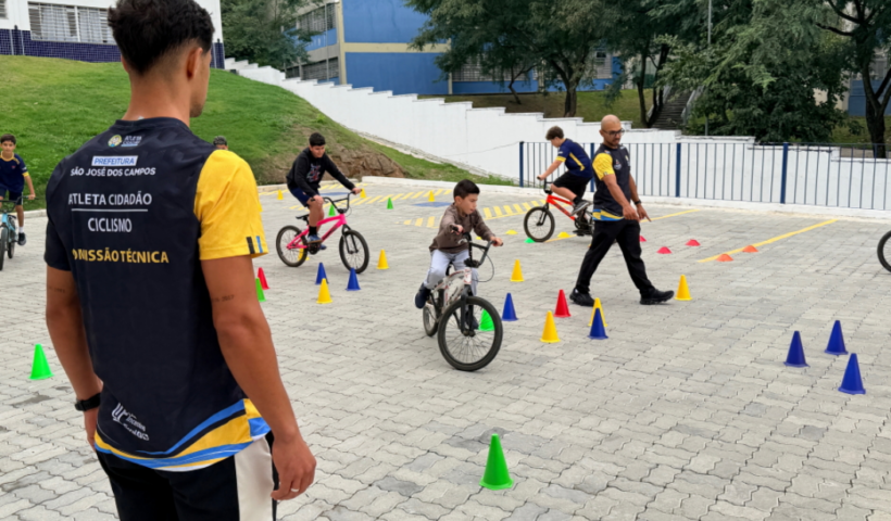 Atleta Cidadão leva atividades esportivas gratuitas para crianças e adolescentes neste sábado (8), no Galo Branco, em São José dos Campos.